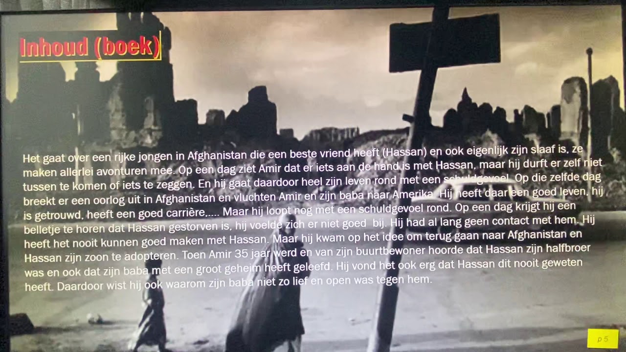 De vliegeraar van Khaled Hosseini - YouTube