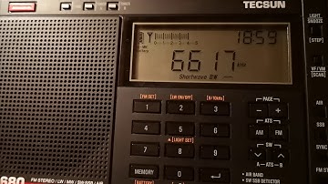 6617 KHz Rostov meteo (Russia metar)