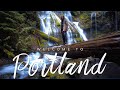 Portland, Oregon Travel Vlog 2022 | BEST Food & Waterfalls | Airplane Home |