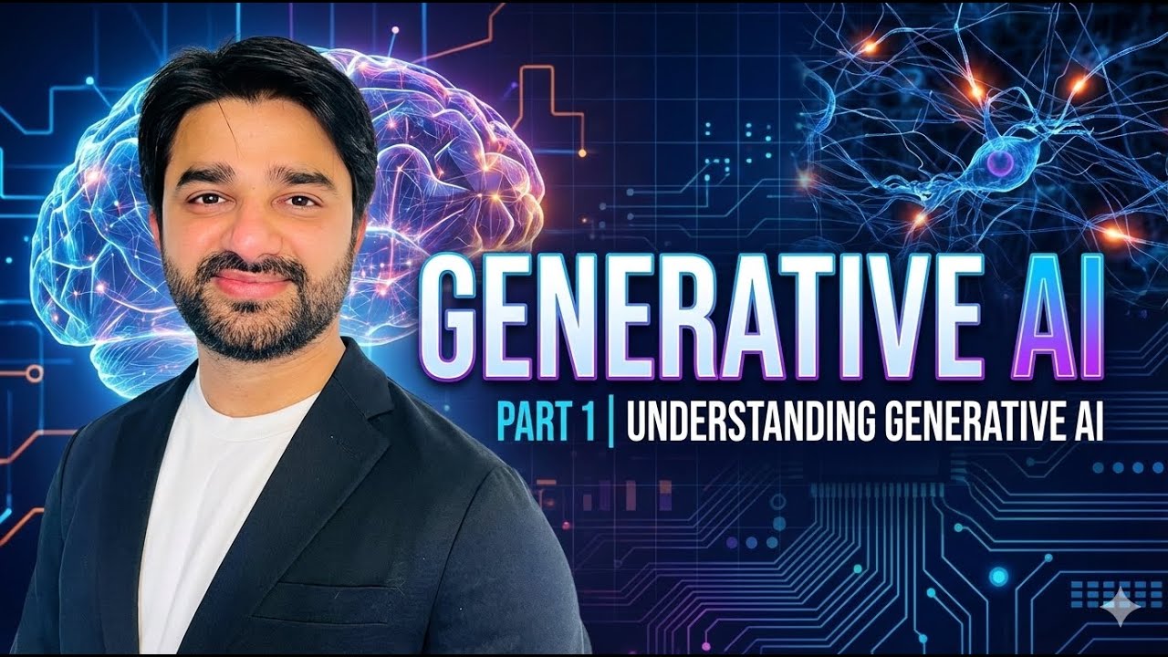 Part 1 | Generative AI | Understanding of Generative AI - YouTube