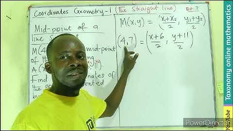 How to Find the Midpoint of a Line Segment || Coordinates Geometry one Step-by-Step Tutorial