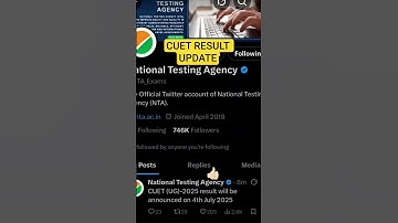 Cuet Ug 2025 Result Date Released By NTA  Check Cuet 2025 Result Official Update? #ullulaxmimantra