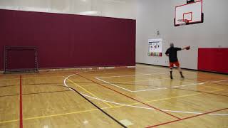 Full Court Bounce Back Transition Basketball Jump Shot Shooting Drill screenshot 1