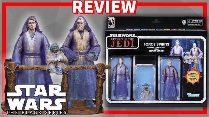 Fantha Tracks Exclusive: The Black Series Qui-Gon Jinn (Force Spirit) and  Obi-Wan Kenobi (Jedi Legend) - Fantha Tracks