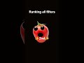 ranking fliters