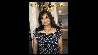 Different Time Zones in USA