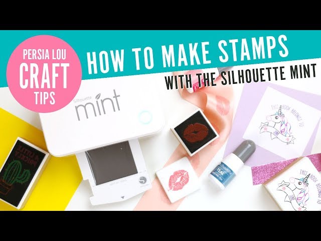 Silhouette Mint Tutorial : Unboxing + How to Make Your First Custom Stamp 