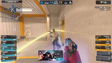 Perfecto FUNNY ZEUS KILL on roman | Cloud9 vs. SAW - PGL CS2 Major Copenhagen 2024