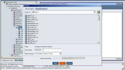 Essbase Calc