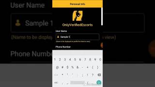 Escorts services app development company screenshot 2