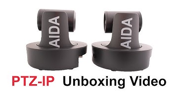 AIDA Imaging | PTZ-X12-IP | PTZ-X20-IP | Unboxing Video