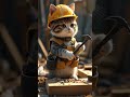 Viral Cute Cat Video AI #shorts #cutecat