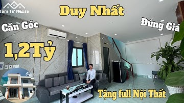 Duy nhất Căn Góc 2 mặt tiền tặng full nội thất đúng giá 1,2 tỷ nhà bình chánh giá rẻ mới nhất