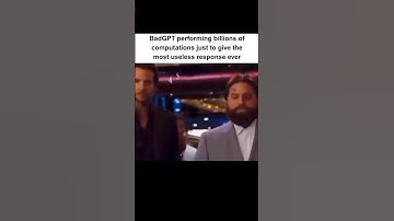 POV: you ask an AI a simple question and it cooks up the most useless response ever 💀  #chatgpt #ai