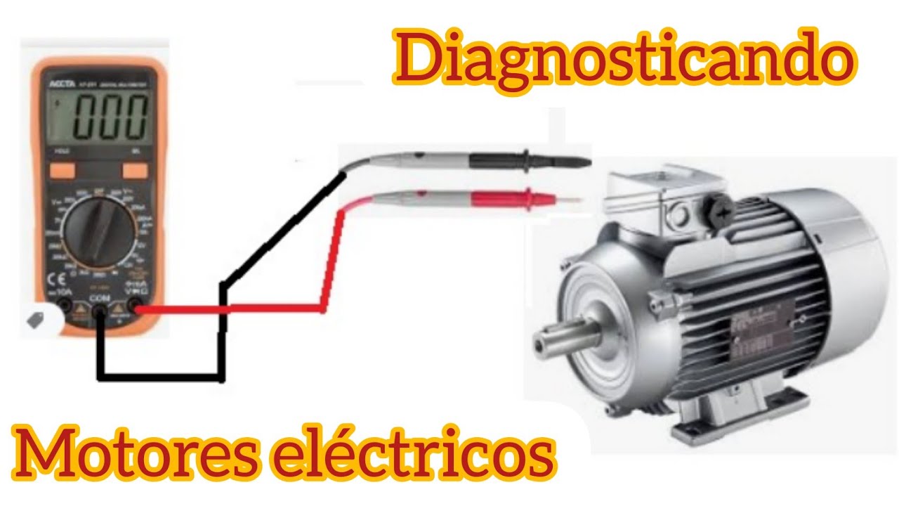 Pruebas de funcionamiento a motores eléctricos con el MULTIMETRO. - YouTube