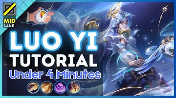 4-Minute Luo Yi Tutorial in the Mid Lane || (MLBB S37) 2025