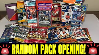 🚨RANDOM PACK OPENING🚨 22 Football Card packs! Select, Prizm, Optic, Mosaic & More!