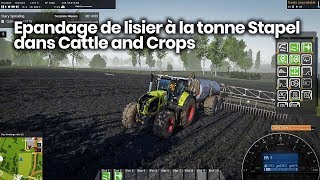 [Let's Play Cattle and Crops] L'épandage de lisier à la tonne Stapel screenshot 2