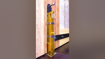 Heavy Duty Cane Bolt Gate Drop Rod with Hook for Wood Fence - Clip 86 #gatelock #doorlock