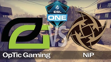 ESL One Cologne 2016 - OpTic Gaming vs NiP [de_dust2] Jacob 