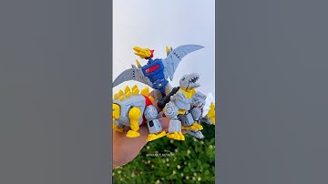 Blokees Galaxy Version Dinobots #transformers #blokees #blokeestransformers #dinobots #dinosaur #tf