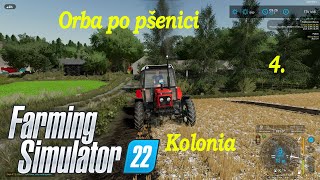 Farming Simulator 22  Kolonia -4- Orba po pšenici |Timelapse|