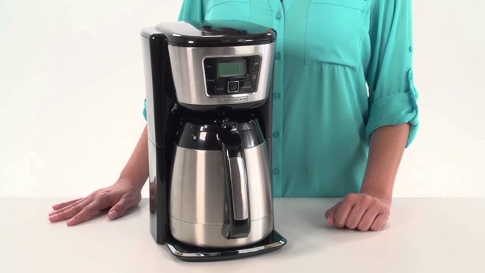 Black+Decker CM2036S 12-cup Thermal Coffee Maker Review - Consumer