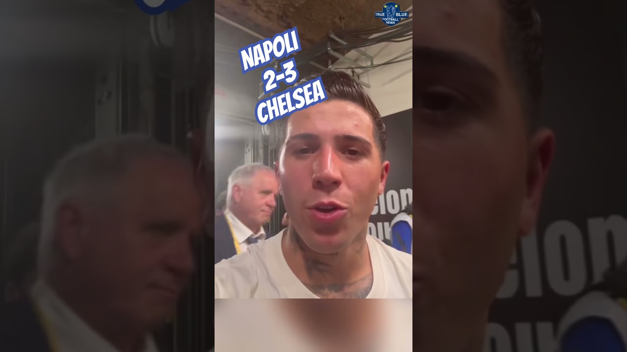 JOB DONE!  TELL ‘em ENZO! NAPOLI 2-3 CHELSEA
