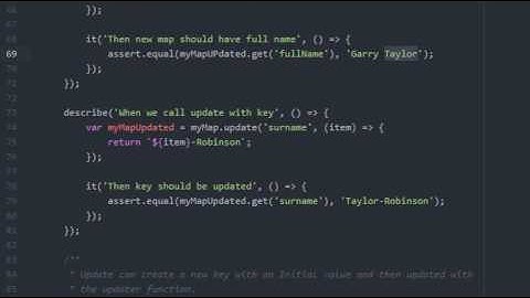 Immutable - Map - Update - Step 1