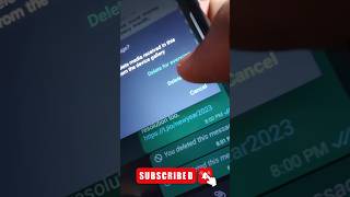 Whatsapp Delete From Me Mistake Solution Azar Channel Tamil