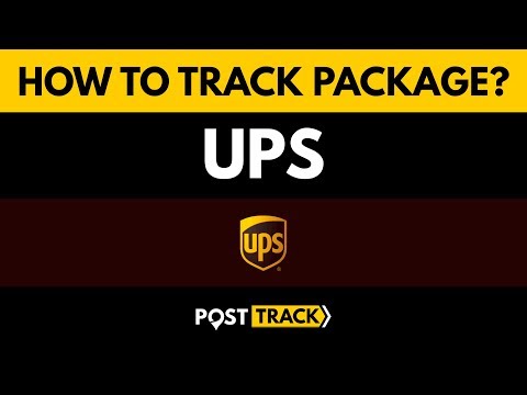 Video: Können UPS eine Tracking-Nummer nachschlagen?