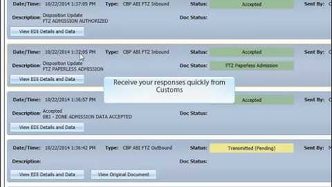 Updated SmartBorder FTZ e214 and PTT demo