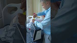 comen v3 ventilator repairing in hospital