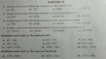 RS Aggarwal math class 6 exercise 1D ।। Math class 6 exercise 1D RS Aggarwal ।। class 6 math