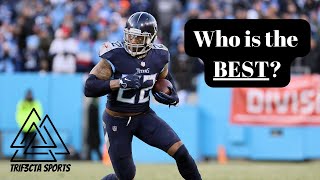 We Ranked the Top FIVE Running Backs in the NFL RIGHT NOW!