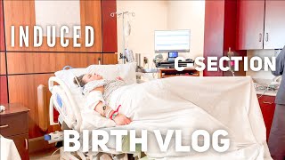 Birth Vlog First Pregnancy Induced & C-Section Its Kayla Victoria