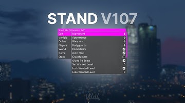 Stand Mod Menu Showcase | INSANE MENU | BEST PROTECTIONS | GTA 5 1.67
