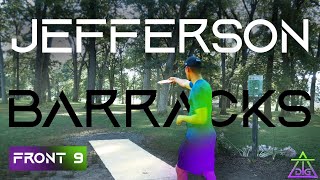 F9 Disc Golf Round at Jefferson Barracks Main Course  | Front 9 | 2021