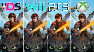 How to Train Your Dragon (2010) NDS vs Wii vs PS3 vs XBOX 360 (Which One is Better?)