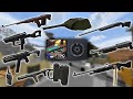 Minecraft TaCZ Rebel gunpack showcase (all weapons)