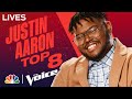 Justin Aaron Performs Cynthia Erivo's "Stand Up" | NBC's The Voice Top 8 2022