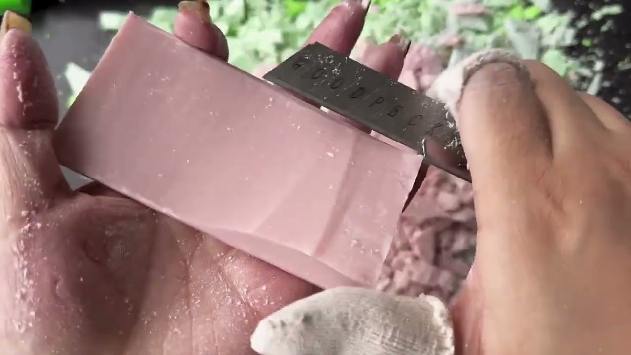 Satisfying Soap Scraping #SoapCarving #SoapCutting #ASMR #Satisfying #OddlySatisfying #Relaxing