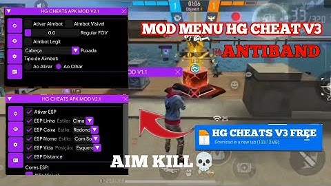 MOD MENU HG CHEATS GRATIS V3 🥶 ANTI BAN ANTI BLACKLIST 🤯 DIRECT LINK 🔗