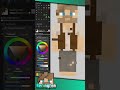 Time for another Minecraft Skin! #shorts