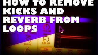Athlete Statistics HOW TO REMOVE KICKS AND REVERB FROM LOOPS