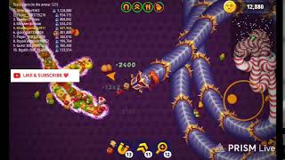 🔴 LIVE | Worms Zone.io | Epic Survival Gameplay | Gaming Dhanu