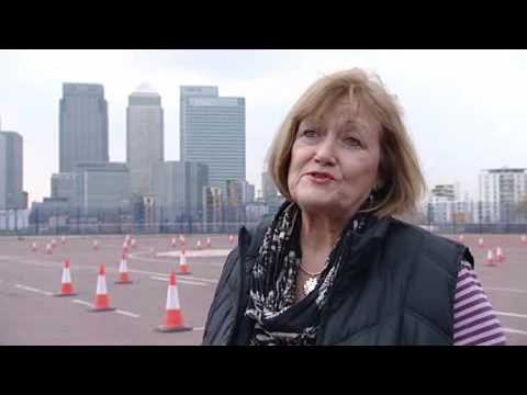 Sue Baker test drives Nissan LEAF