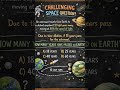 "Space Question" 😱🤯#space #facts #ugadi #universe #science