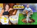 ПРАНКИ НАД ДЕВУШКОЙ!! 24 часа ПРАНКУЕМ ВАСИЛИСУ!!