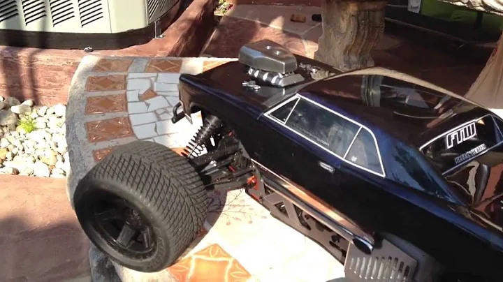 Hpi Savage x street tires and wet paint